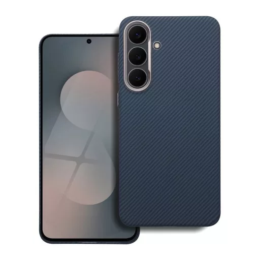 Samsung A17 készülékhez MagSafe-kompatibilis Kevlar tok, kék