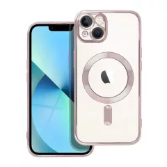   iPhone 13 készülékhez Electro Mag Cover tok, MagSafe-kompatibilis, rózsaarany