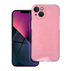   iPhone 13 készülékhez Blink 2 mm-es átlátszó tok rózsaszín