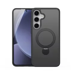   DUX DUCIS YIND MagSafe-kompatibilis tok Samsung S25 készülékhez fekete