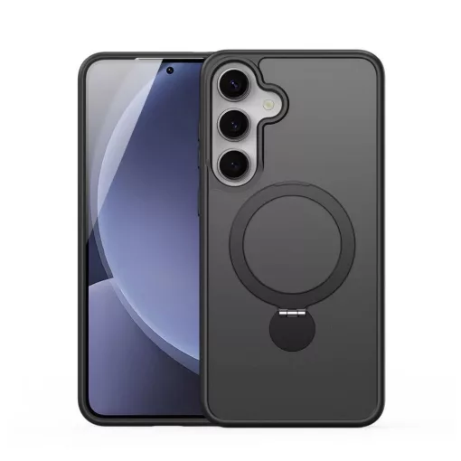 DUX DUCIS YIND MagSafe-kompatibilis tok Samsung S25 készülékhez fekete