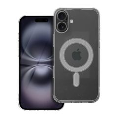   iPhone 16 PLUS készülékhez tok MagSafe-kompatibilis Clear Mag Cover STR kameravédelemmel átlátszó