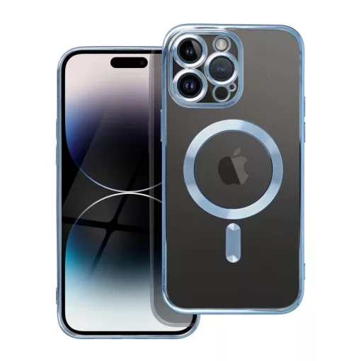 iPhone 13 PRO készülékhez Electro Mag Cover MagSafe-kompatibilis tok, kék
