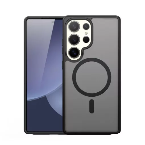 DUX DUCIS YIND MagSafe-kompatibilis tok Samsung Galaxy S25 Ultra készülékhez fekete