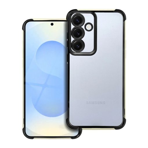 Samsung S25 PLUS készülékhez Antishock Electro tok fekete