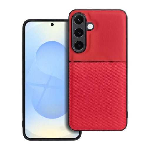 Samsung S25 PLUS készülékhez tok Noble piros