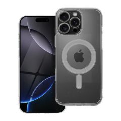   iPhone 16 PRO MAX készülékhez Clear Mag Cover STR / CAMERA PROTECTION tok, MagSafe kompatibilis, átlátszó