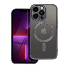   iPhone 13 PRO készülékhez Electro Mag Cover tok, MagSafe-kompatibilis, fekete
