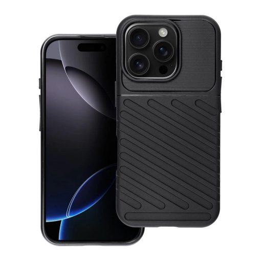iPhone 16 PRO Thunder tok készülékhez fekete