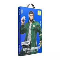   Mr. Monkey 5D üvegfólia Samsung Galaxy S25 Ultra készülékhez (AG Matte Glass), fekete