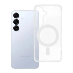   Samsung S25 készülékhez Clear Mag Cover (MID) tok, MagSafe-kompatibilis, átlátszó
