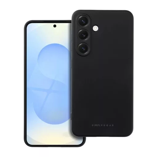 ROAR case SPACE tok Samsung Galaxy S25 készülékhez fekete