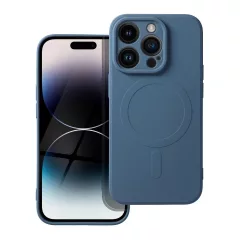   Silicone Mag Cover MagSafe-kompatibilis tok iPhone 14 Pro készülékhez kék