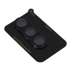   5D Full Glue kamera lencse védőüveg Samsung Galaxy S25 készülékhez fekete