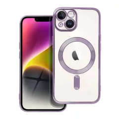   iPhone 14 készülékhez Electro Mag Cover tok MagSafe-kompatibilis lila