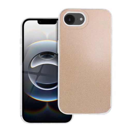 iPhone 16e (SE 4 2025) és 17e készülékhez tok arany