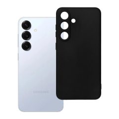 Samsung S25 készülékhez puha tok, fekete