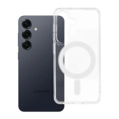   Clear Mag Cover (STR) tok Samsung S25 készülékhez, MagSafe-kompatibilis, átlátszó