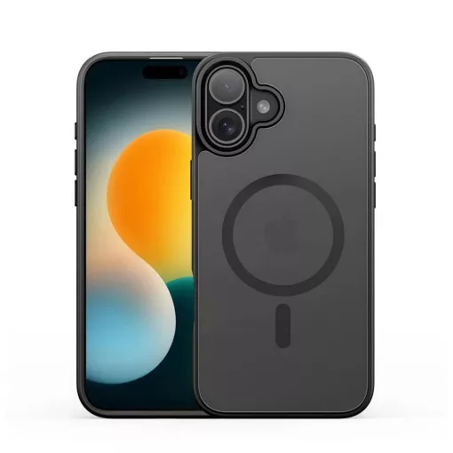 DUX DUCIS YIND MagSafe-kompatibilis tok iPhone 17 készülékhez fekete