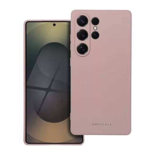 ROAR SPACE tok Samsung S25 Ultra készülékhez, porrózsaszín