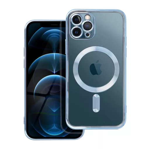 iPhone 11 PRO készülékhez MagSafe-kompatibilis Electro Mag Cover tok, kék