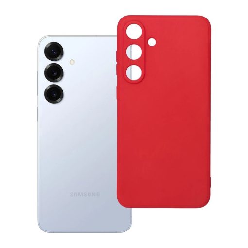 SOFT tok Samsung S25 Plus készülékhez piros