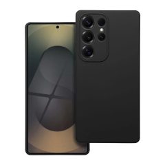 Szilikon tok Samsung S25 Ultra készülékhez, fekete