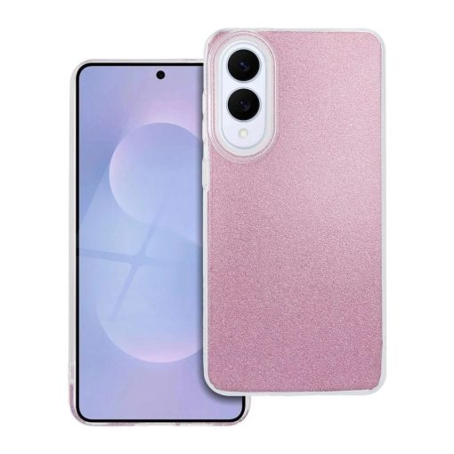 Tok Samsung S25 EDGE készülékhez csillogó rózsaszín