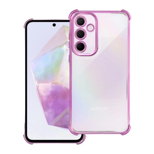 Samsung Galaxy A35 készülékhez Antishock Electro tok lila