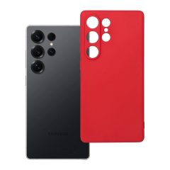 Samsung S25 Ultra puha tok készülékhez piros