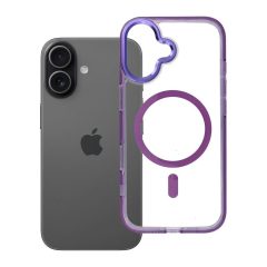   FRAME CLEAR HYBRID MAG tok MagSafe-kompatibilis iPhone 17 készülékhez lila