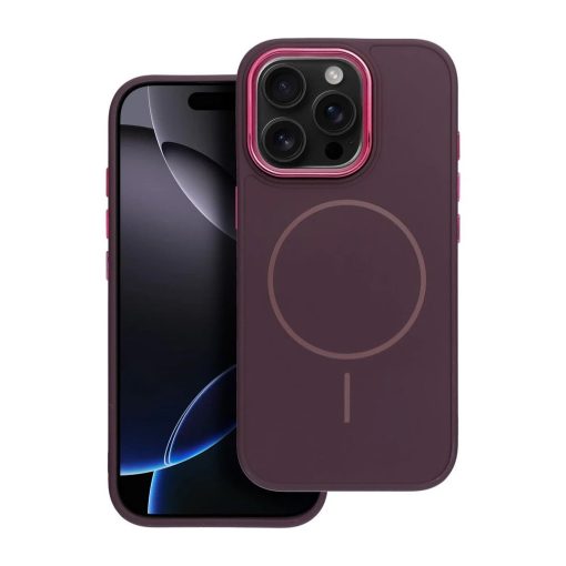 FRAME MAG COVER MagSafe-kompatibilis tok iPhone 16 Pro készülékhez lila