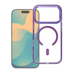   FRAME Clear Hybrid Mag tok MagSafe-kompatibilis iPhone 17 Air készülékhez lila