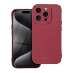 ROAR case LUNA tok iPhone 15 Pro készülékhez piros