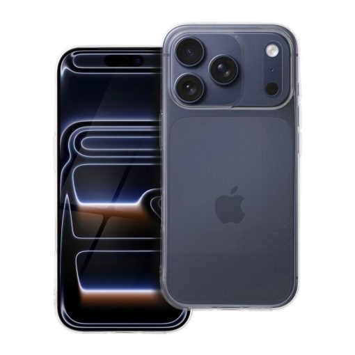 CLEAR Case tok 2 mm iPhone 17 Pro készülékhez átlátszó