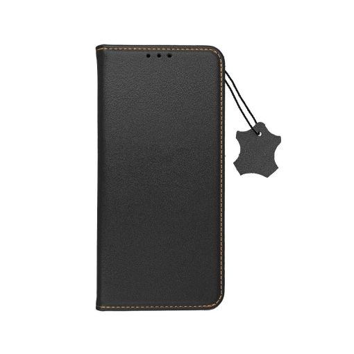 SMART PRO bőr könyvtok Samsung S21 készülékhez, fekete