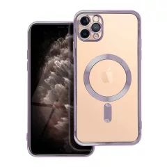   iPhone 11 Pro Max készülékhez Electro Mag Cover MagSafe-kompatibilis tok, lila