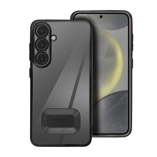 Samsung S25 PLUS készülékhez Glam tok fekete