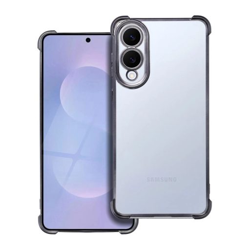 Samsung S25 Edge készülékhez Antishock Electro tok, fekete