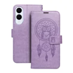   MEZZO könyvtok SAMSUNG S25 Edge készülékhez dreamcatcher lila