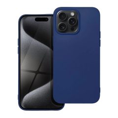 Puha tok iPhone 15 Pro Max készülékhez sötétkék