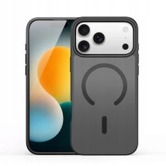   DUX DUCIS YIND nyitott gyűrűs tok iPhone 17 Pro Max készülékhez, fekete