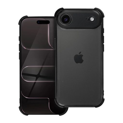 iPhone 17 AIR készülékhez Antishock Electro tok, fekete