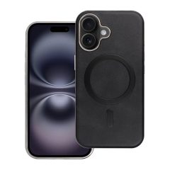   Gentleman Mag Cover MagSafe-kompatibilis tok iPhone 16 Pro Max készülékhez, fekete