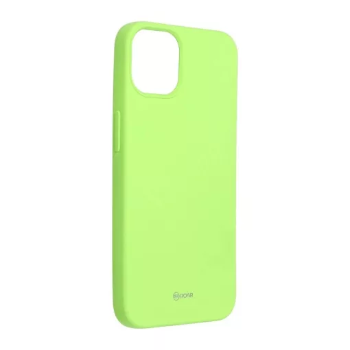 ROAR case ALL DAY COLORFUL JELLY tok iPhone 13 készülékhez limeszínű