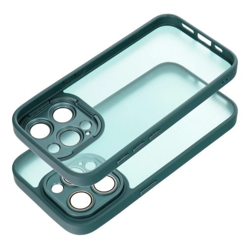 VARIETE tok iPhone 16e (SE 4 2025) és 17e készülékhez sötétzöld