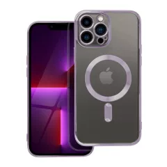   iPhone 13 Pro Max készülékhez Electro Mag tok MagSafe kompatibilis lila