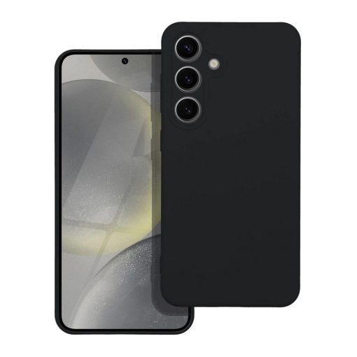 Samsung S24 készülékhez szilikontok fekete