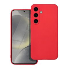 Samsung S24 készülékhez puha tok, piros