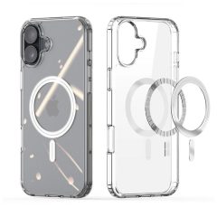   DUX DUCIS CLIN MAG tok MagSafe-kompatibilis iPhone 16 Plus készülékhez átlátszó